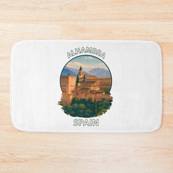 Item preview, Alhambra Palace in Granada – Moorish Architecture & Scenic View designed and sold by inkNext.