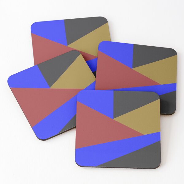 Item preview, Geometric Block colour modern design  designed and sold by TAbstractDesign.