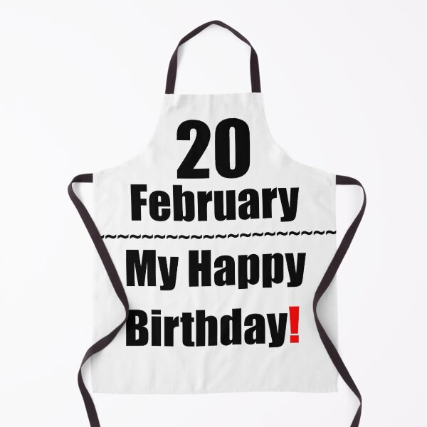 Item preview, 20 February Birthday designed and sold by ariksworld.