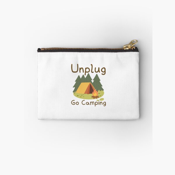 Item preview, Unplug. Go Camping T-Shirt Digital Detox & Outdoor Escape Gift designed and sold by Just You Tee | Say It Loud, Wear It Proud.