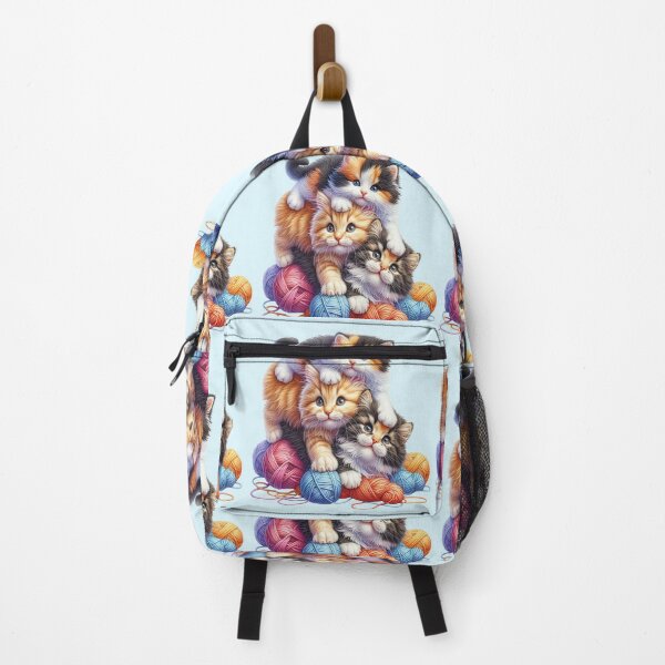 Item preview, Playful kittens climbing over each other as they have fun designed and sold by LoneAngel.