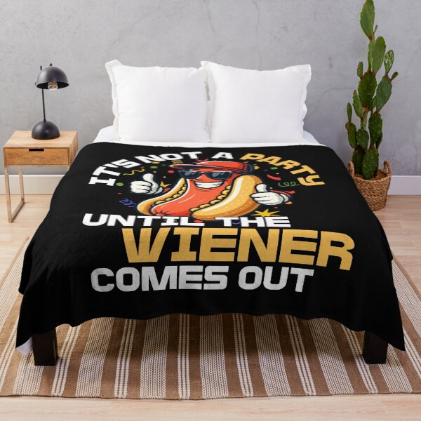 Item preview, It's not a party until the wiener comes designed and sold by Belarte.shop.