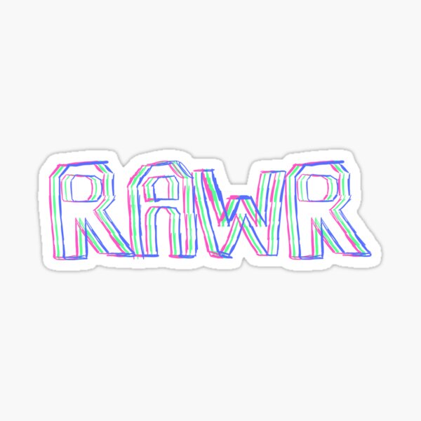Item preview, Rawr designed and sold by Rainbow Roses Art.