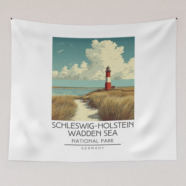 Item preview, Schleswig-Holstein Wadden Sea National Park - Germany  designed and sold by GoodOldVintage.