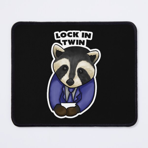 Item preview, lock in raccoon designed and sold by sayomi.