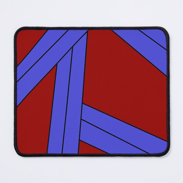 Item preview, Red and blue artistic line art designed and sold by TAbstractDesign.