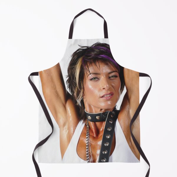 Item preview, Beautiful sexy gym woman posing with her arms up showing her armpits sweating designed and sold by Vintage Designs +.