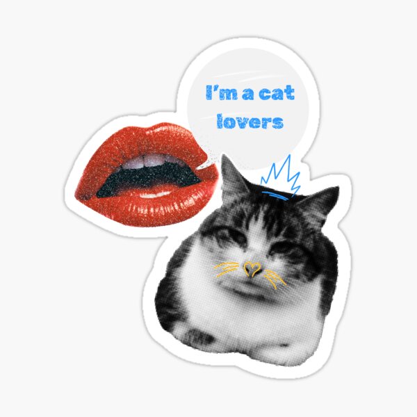 Item preview, I'm a cat lovers designed and sold by mumintea.