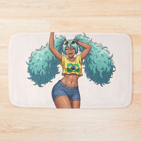 Item preview, Brazilian Miku Anime Beach Girl Cute Tan Vocaloid Hatsune Miku designed and sold by StudioJohan.