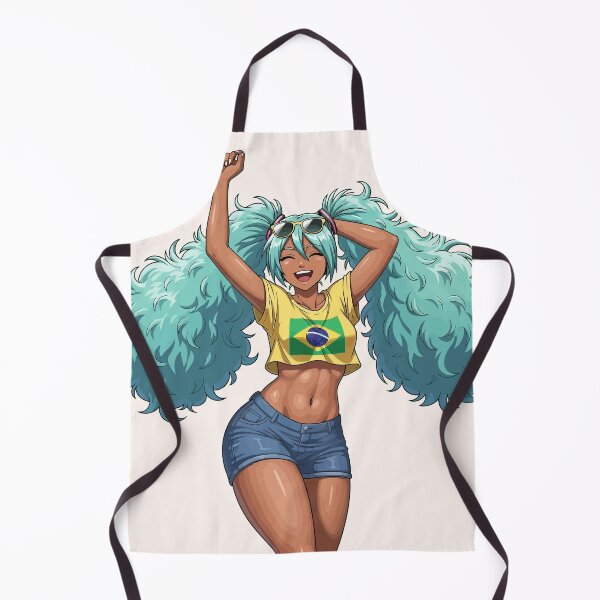 Item preview, Brazilian Miku Anime Beach Girl Cute Tan Vocaloid Hatsune Miku designed and sold by StudioJohan.