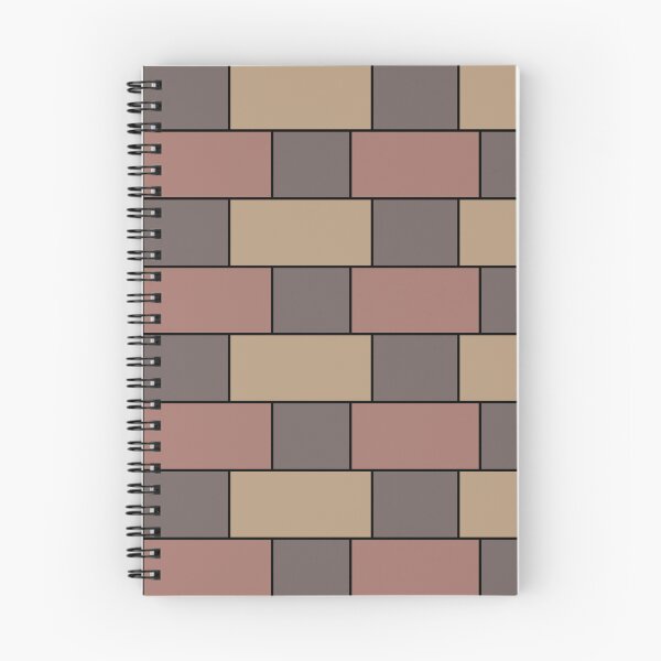 Item preview, Gray Peach Pink Brick Wall  designed and sold by Nisha Prabhu.