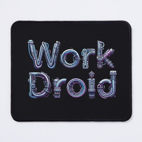 Item preview, Work Droid designed and sold by Vintage Designs +.