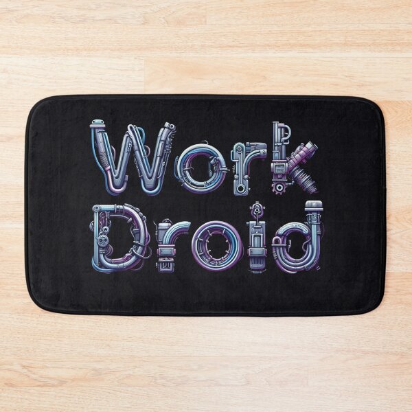 Item preview, Work Droid designed and sold by Vintage Designs +.