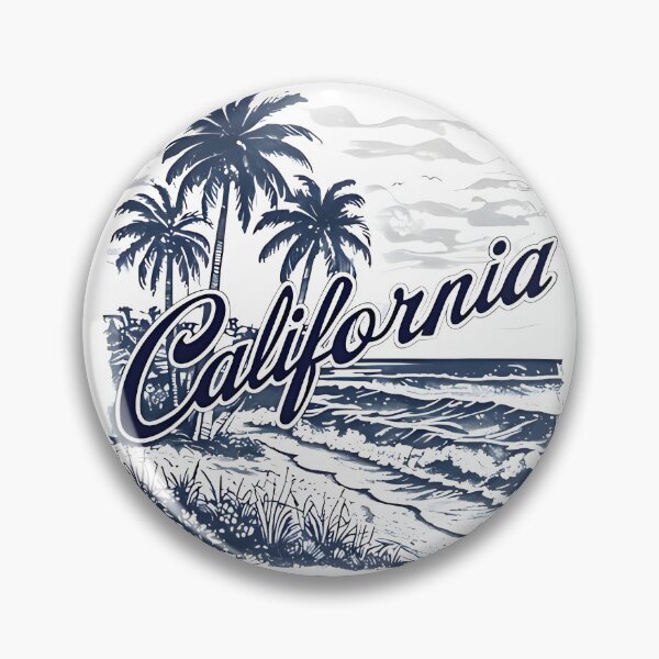 Item preview, Vintage Los Angeles California Beach Paradise West Coast Sticker designed and sold by FestivityFinds.