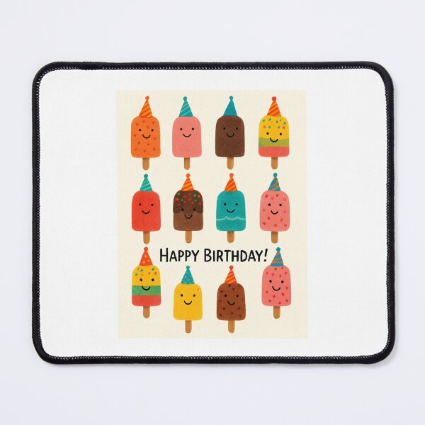Item preview, Popsicle Party Hat cute happy birthday kawaii gift christmas happy designed and sold by CheeseBlueprint.