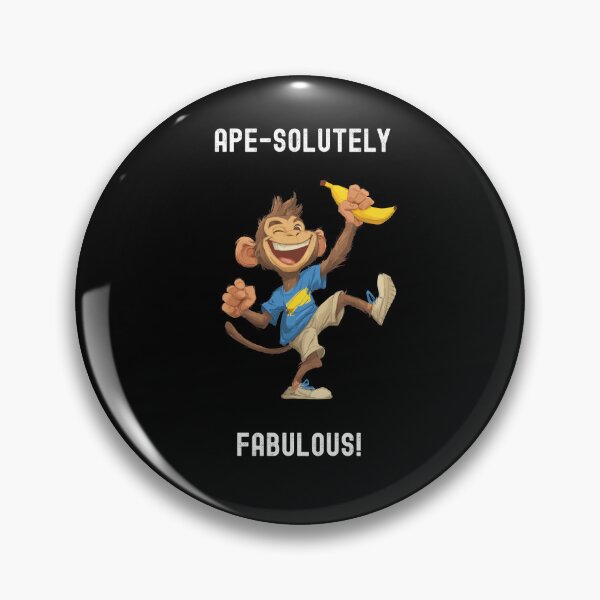 Item preview, Ape-solutely Fabulous Funny Gifts for Monkeying Around designed and sold by WearwolfStudio.