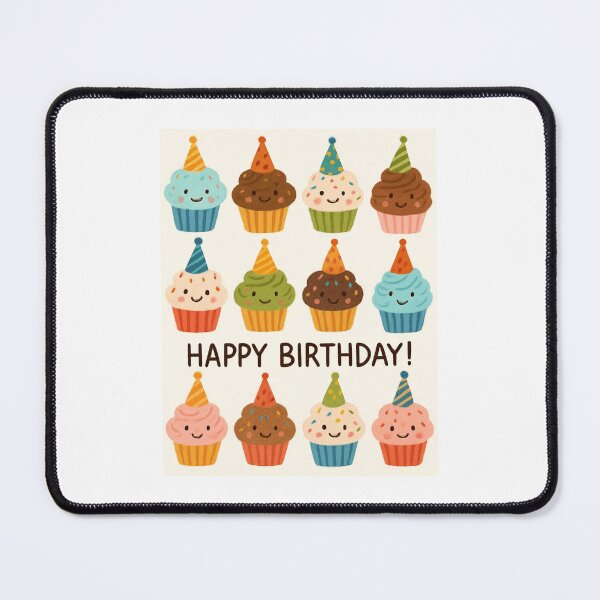 Item preview, Cupcake Party Hat cute happy birthday kawaii gift christmas happy designed and sold by CheeseBlueprint.