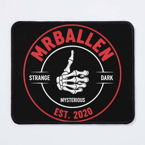 Item preview, MrBallen | Strange, Dark & Mysterious Shaka Logo designed and sold by pixelrebellion77.