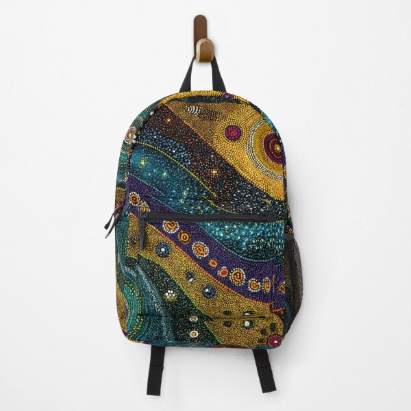 Item preview, Aboriginal Inspired Dot Art - Two Worlds designed and sold by GrinGalore.