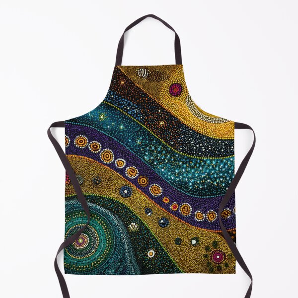 Item preview, Aboriginal Inspired Dot Art - Two Worlds designed and sold by GrinGalore.