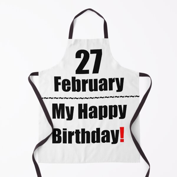 Item preview, 27 February Birthday designed and sold by ariksworld.