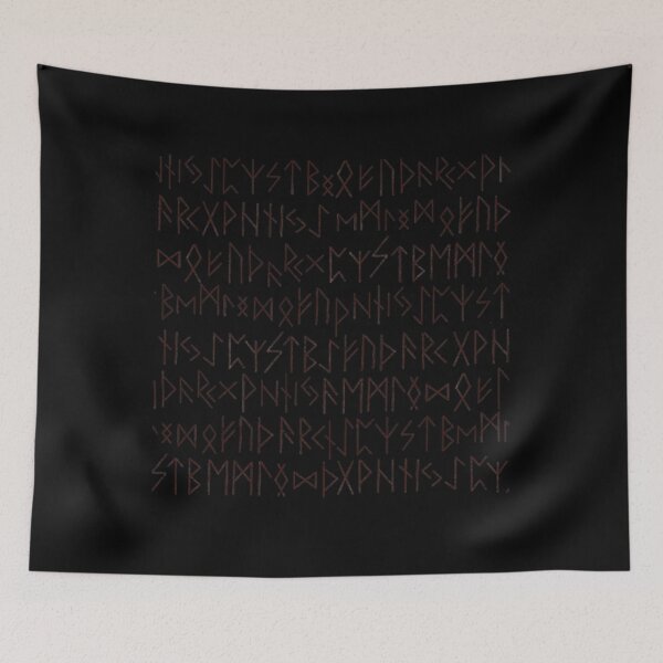 Artikelvorschau, Rotes Futhark entworfen und verkauft von PolarManx.