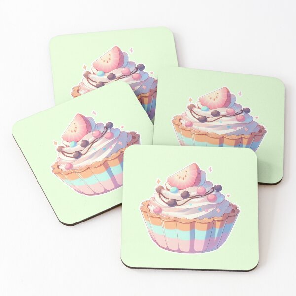 Item preview, Anime Cake – Colorful Kawaii Dessert | Cute Manga Style Food designed and sold by Sugar Wisdom .