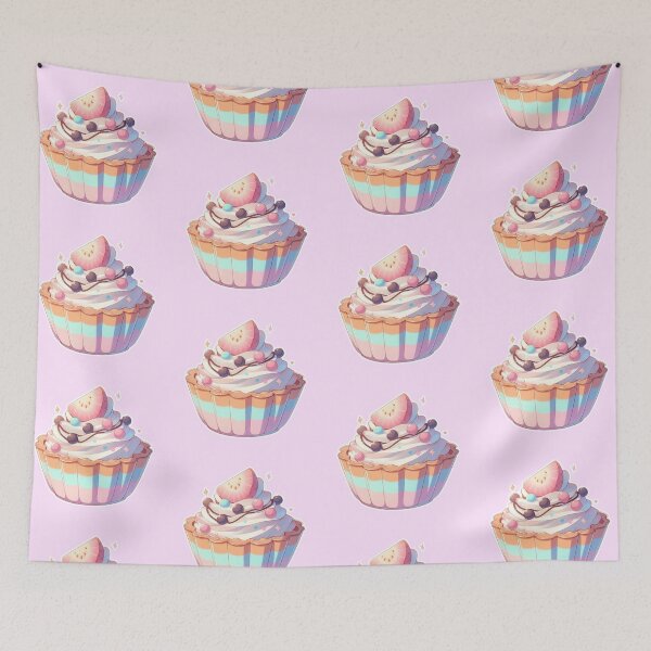 Item preview, Anime Cake – Colorful Kawaii Dessert | Cute Manga Style Food designed and sold by Sugar Wisdom .