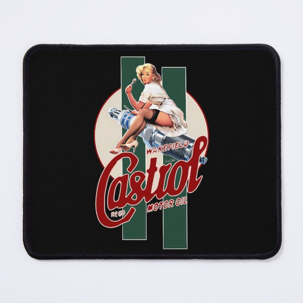 Item preview, Castrols Vintage Pin Up Girl Classic Stripes designed and sold by Amlobderhm.