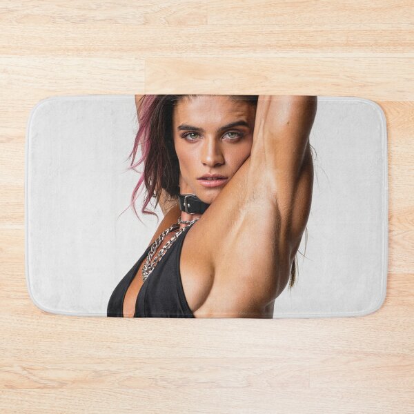Item preview, Beautiful sexy gym woman posing with her arms up showing her armpits sweating designed and sold by Vintage Designs +.