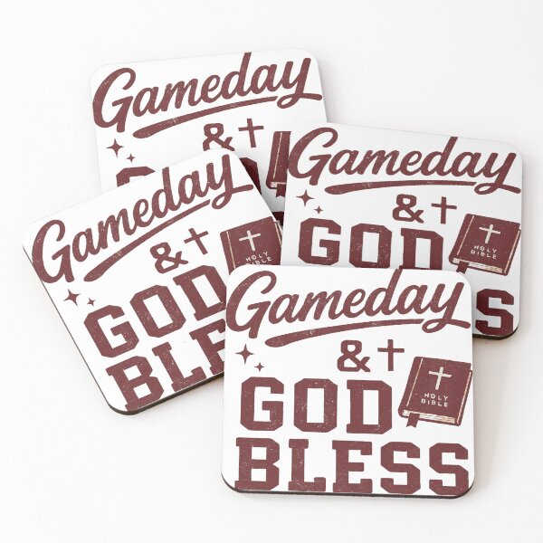 Item preview, Game Day & God bless  designed and sold by ashofthesouth.