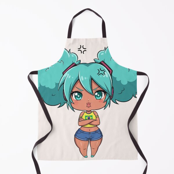 Item preview, Chibi Brazilian Beach Miku Kawaii Cute Anime Girl Vocaloid Art designed and sold by StudioJohan.