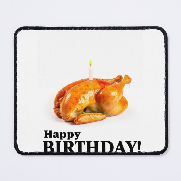 Item preview, Rotisserie Chicken birthday cake funny prank meme gift weird designed and sold by CheeseBlueprint.