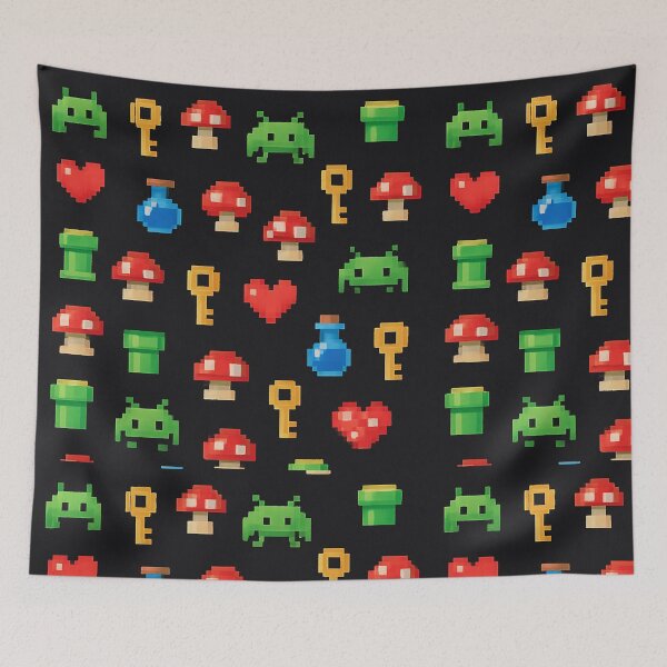Item preview, Pixel Gaming Patterns designed and sold by Itzjustlife.