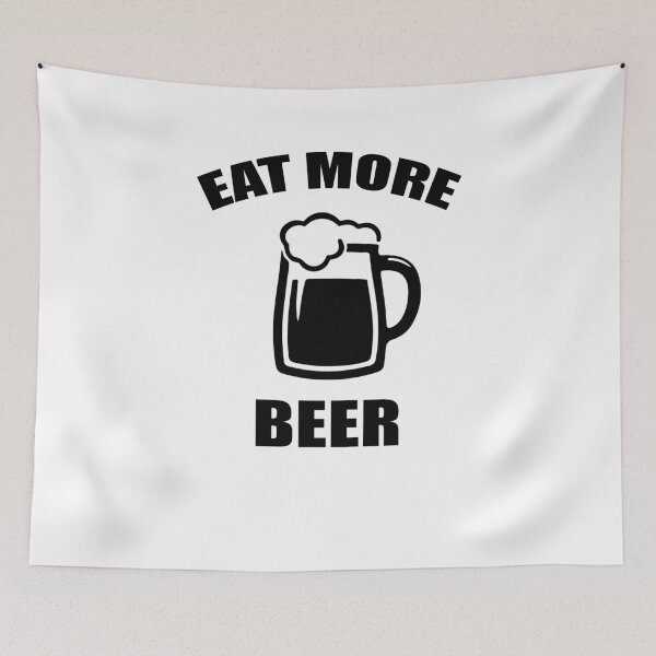 Item preview, Eat More Beer V5 designed and sold by TeeTimeGuys.