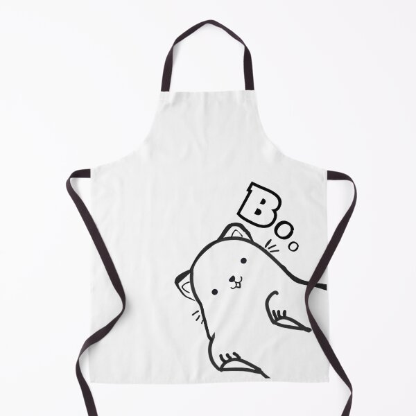Item preview, Boo Ghost cute Cat design halloween designed and sold by Rusifero.