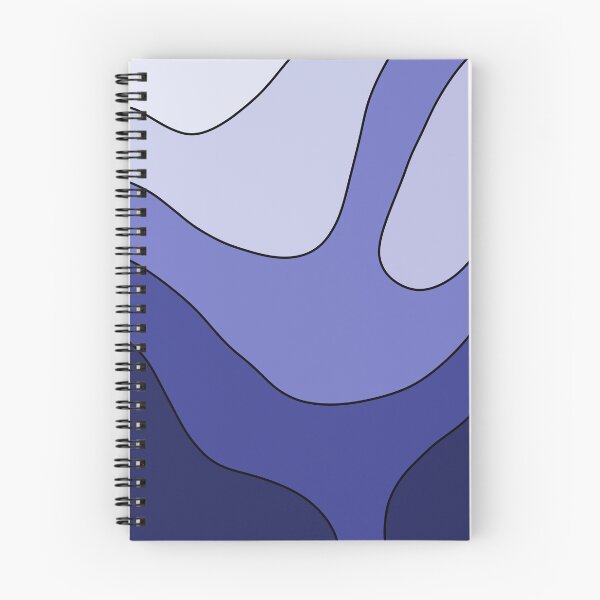 Item preview, Aesthetic blue wave pattern  designed and sold by TAbstractDesign.