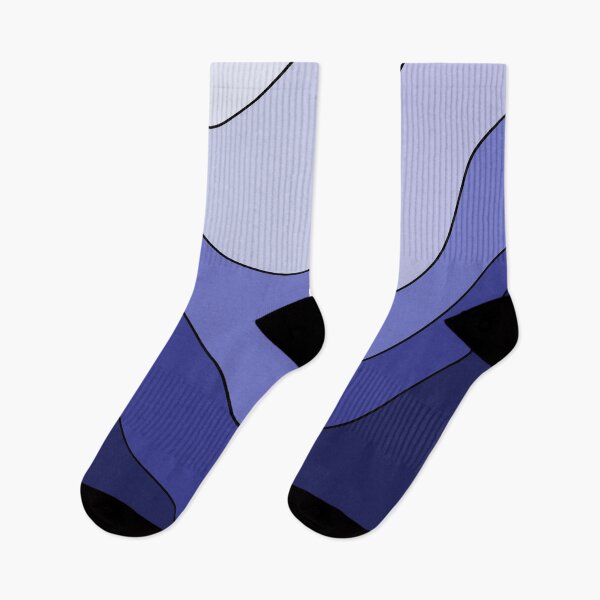 Item preview, Aesthetic blue wave pattern  designed and sold by TAbstractDesign.