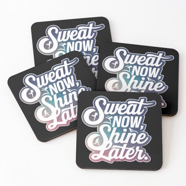 Item preview, Sweat Now, Shine Later. – Motivational Gym Workout designed and sold by robyclub.