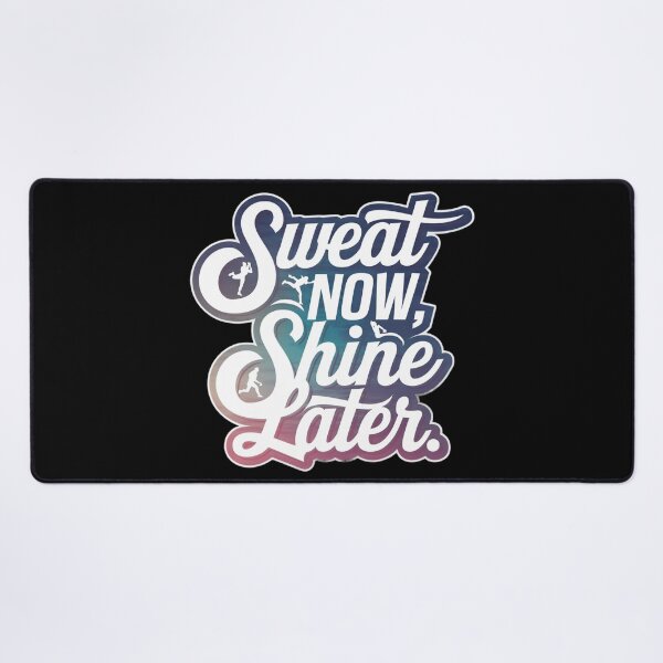 Item preview, Sweat Now, Shine Later. – Motivational Gym Workout designed and sold by robyclub.