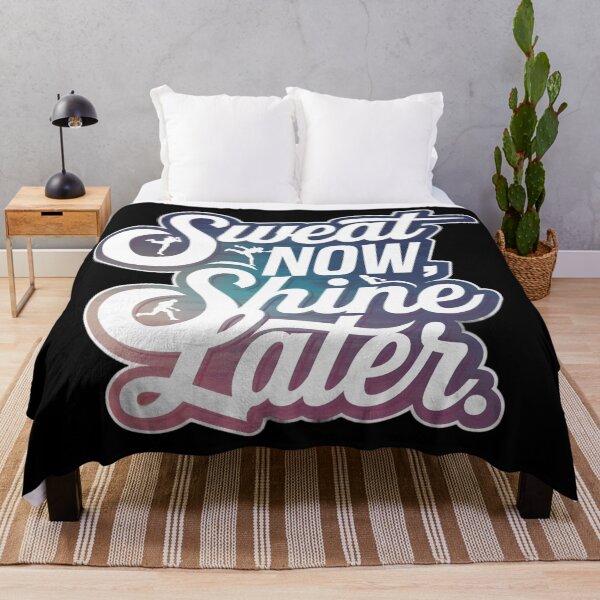 Item preview, Sweat Now, Shine Later. – Motivational Gym Workout designed and sold by robyclub.