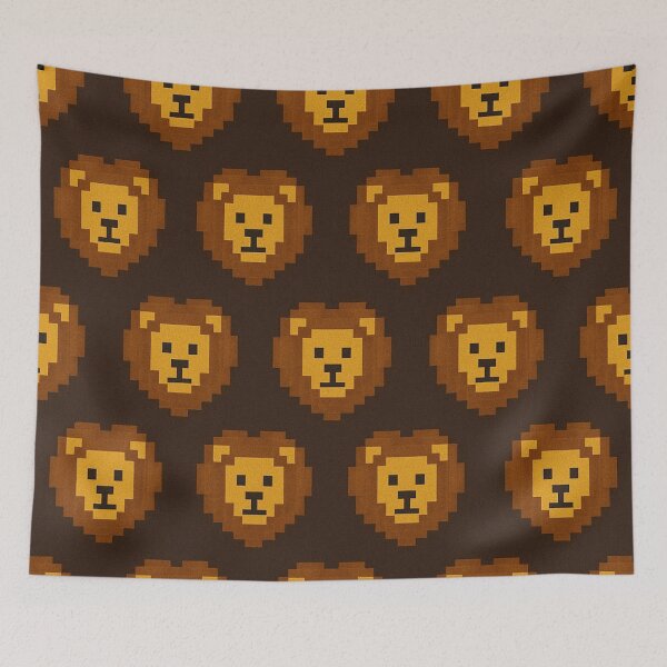 Item preview, Pixel lion Patterns designed and sold by Itzjustlife.