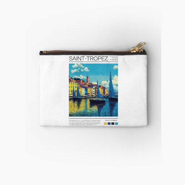 Item preview, Saint-Tropez - France - Pop Art  designed and sold by StudioRedKoala.