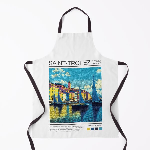 Item preview, Saint-Tropez - France - Pop Art  designed and sold by StudioRedKoala.