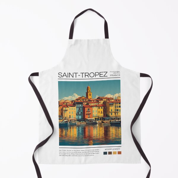 Item preview, Saint-Tropez - France - Pop Art  designed and sold by StudioRedKoala.