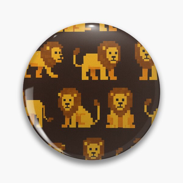 Item preview,  Pixel lion Patterns designed and sold by Itzjustlife.
