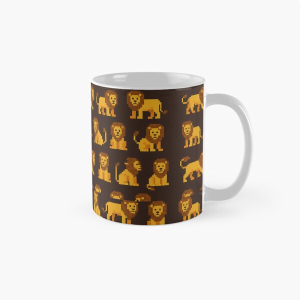 Item preview,  Pixel lion Patterns designed and sold by Itzjustlife.