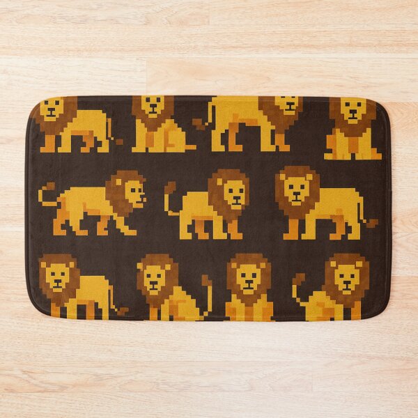 Item preview,  Pixel lion Patterns designed and sold by Itzjustlife.