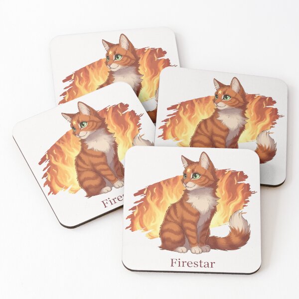 Item preview, Chibi Firestar Warrior Cats ThunderClan Leader Cute Cat Warriors Fanart designed and sold by StudioJohan.