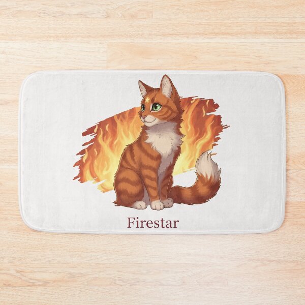 Item preview, Chibi Firestar Warrior Cats ThunderClan Leader Cute Cat Warriors Fanart designed and sold by StudioJohan.